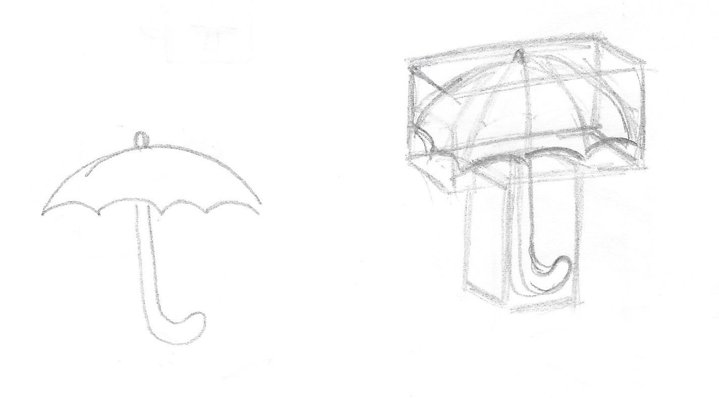 Sketching 3D Shapes with Box Guidelines